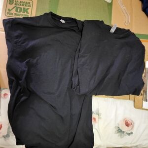 Next Level Apparel Black Short Sleeve Tee 2ct